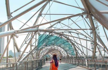 Helix Bridge, Singapore