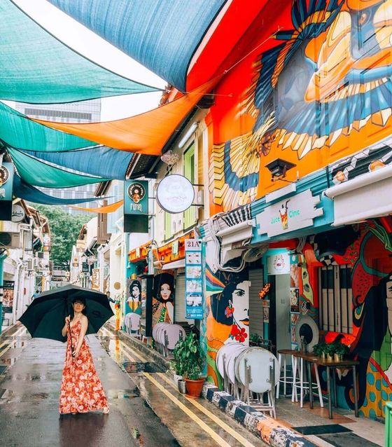 Singapore street art