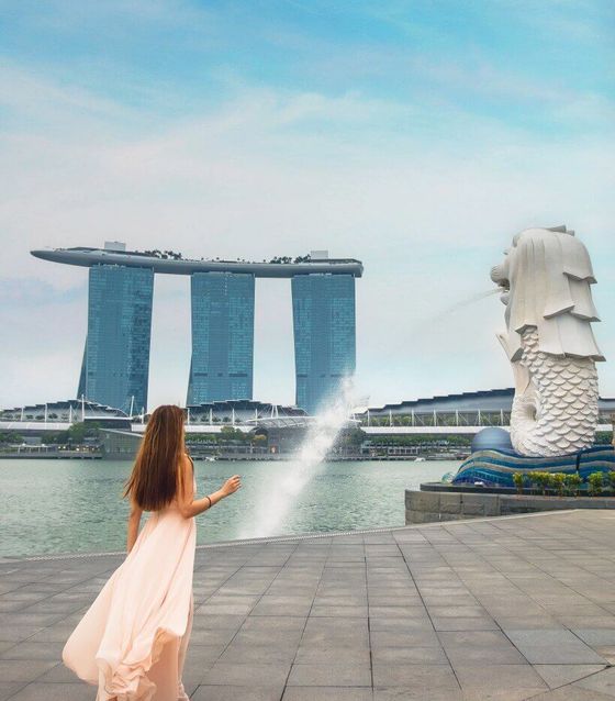 best view of Marina Bay Sands, Singapore
