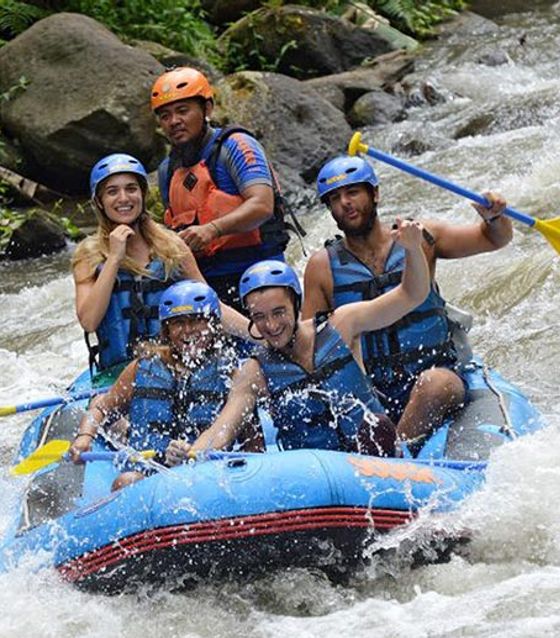 Whitewater rafting Bali, Indonesia