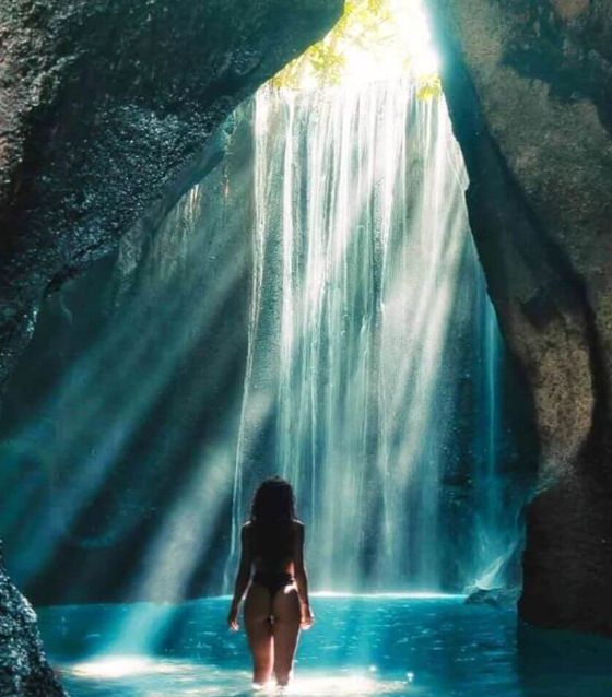 Tukad Cepung, Best Waterfall in Bali