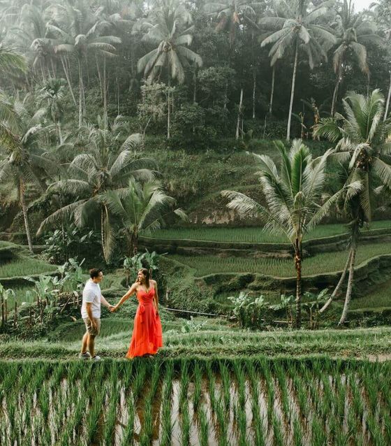 Views of Mount Batur