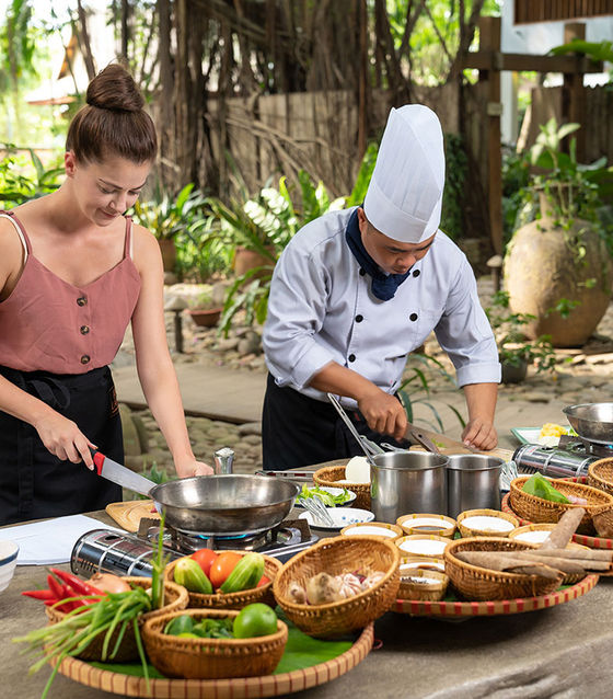 Balinese Cooking Class & Tanah Lot Temple Visit  