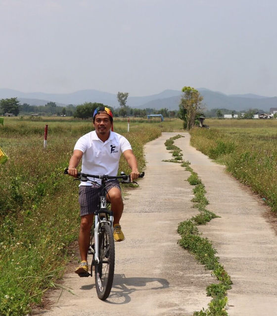Bicycle and Thai Cooking