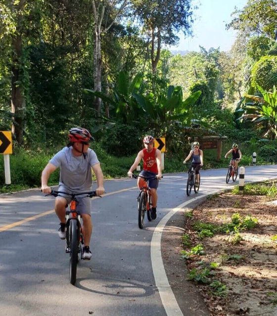 Bicycle and Thai Cooking
