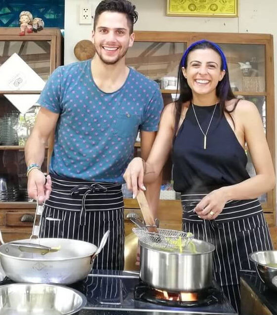 Bicycle and Thai Cooking