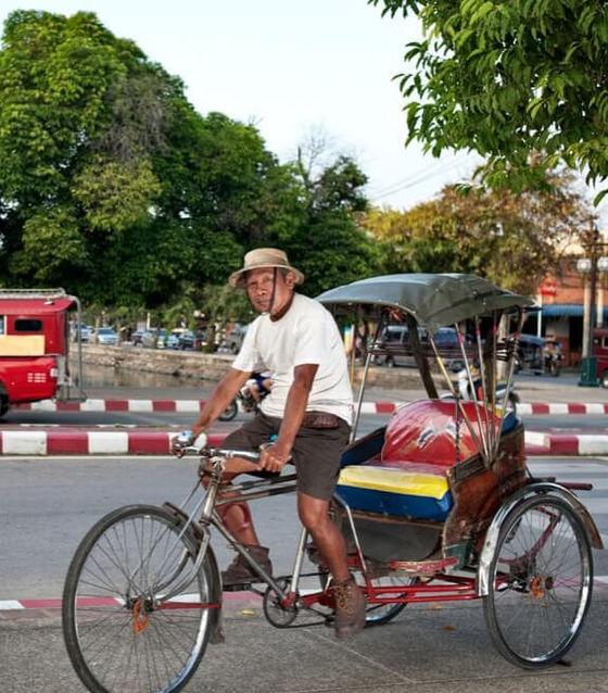 Trishaw and Maeping River Cruise