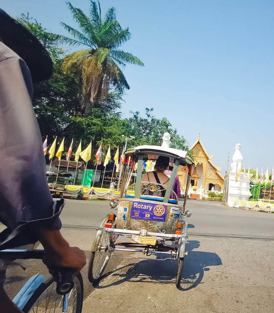Trishaw Ride & Mae Ping River Cruise