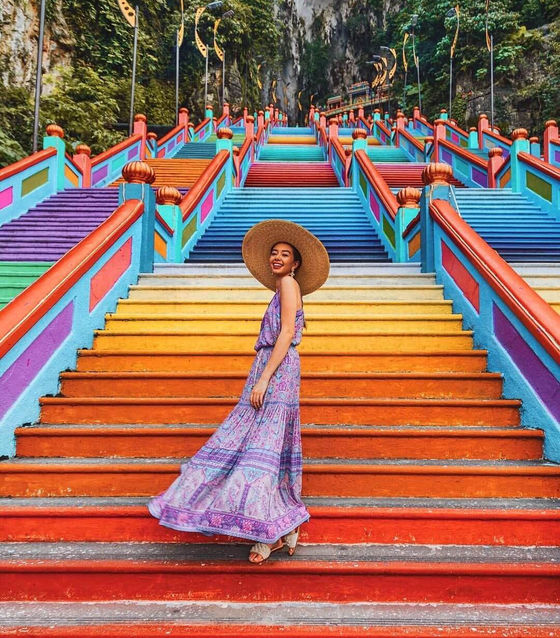 Batu Caves Stairs, Kuala Lumpur