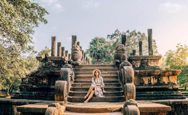 Sri Lanka Polonnaruwa Unesco Ancient City And Elephant Safari Adventure