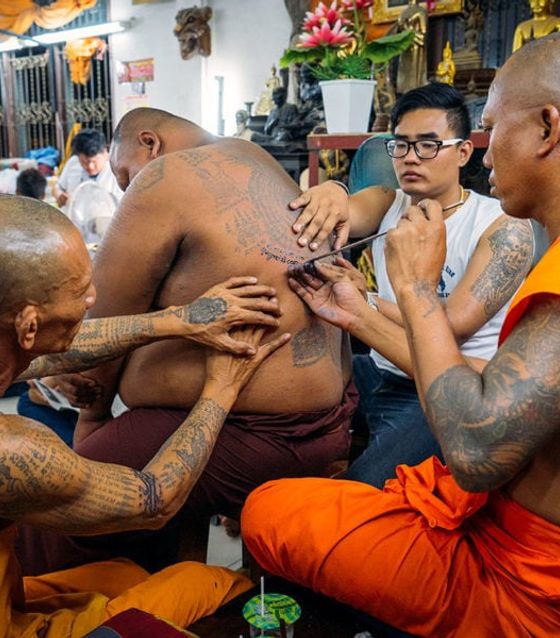 Sak Yant Tattoo, Bangkok