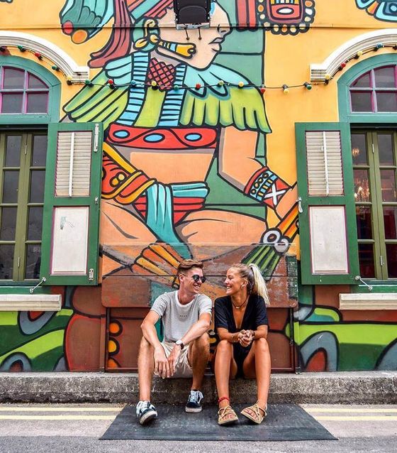 Haji Lane Street Art Singapore