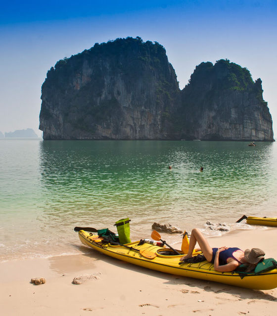 Titop Island, HaLong Bay, Vietnam
