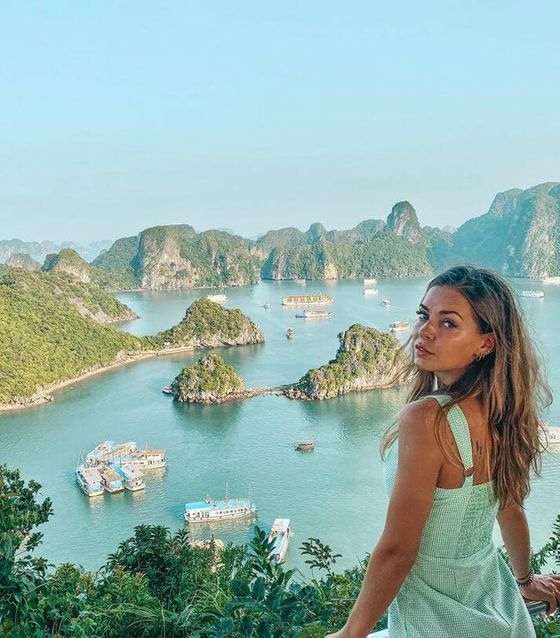 Titop Island, Ha Long Bay, Vietnam
