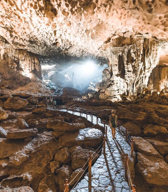 Sung Sot Caves, Ha Long Bay, Vietnam