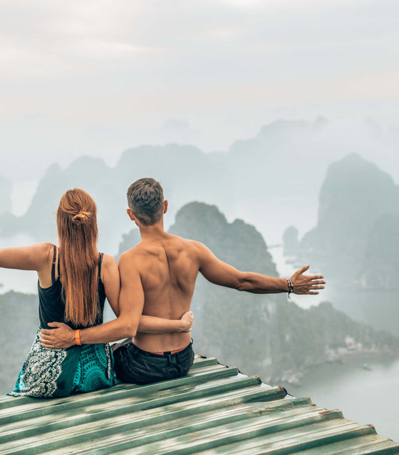 Bai Tho Mountain, Ha Long Bay, Vietnam
