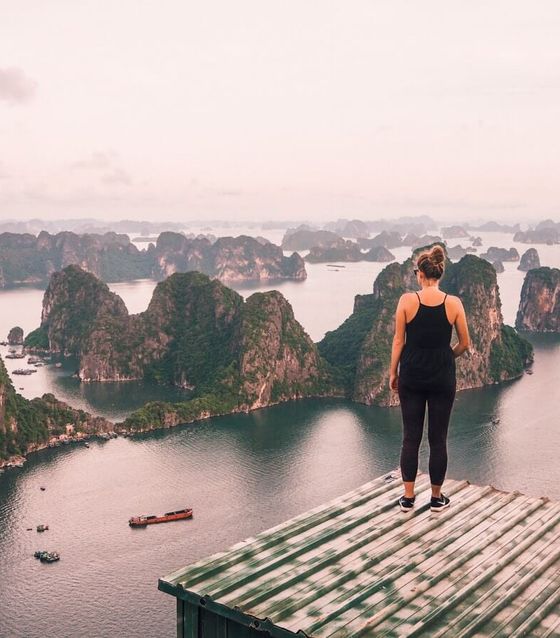 Bai Tho Mountain, Ha Long Bay, Vietnam