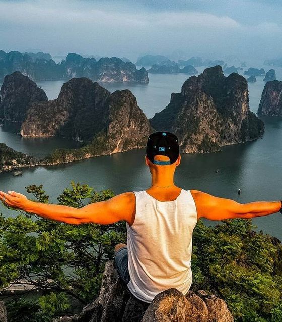 Bai Tho Mountain, Ha Long Bay, Vietnam