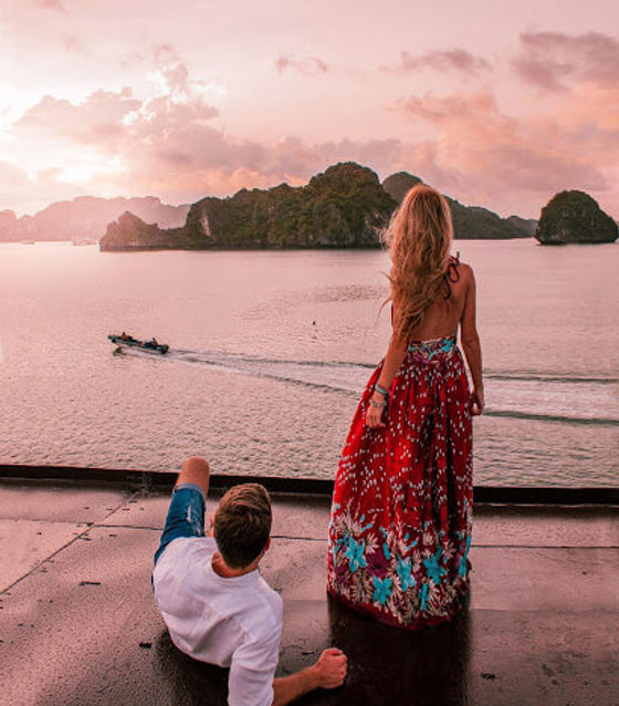 Titop Island, Ha Long Bay, Vietnam
