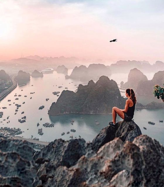 Bai Tho Mountain, Ha Long Bay, Vietnam