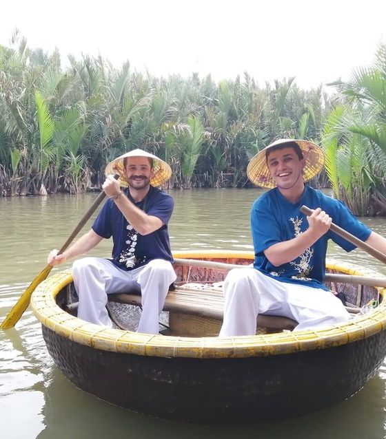 Basket Boat, Hoi An, Vietnam