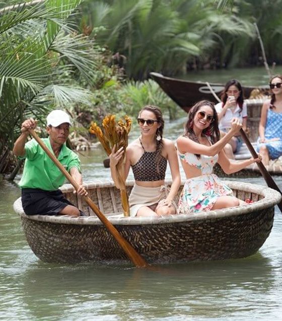 Basket Boat, Hoi An, Vietnam