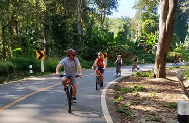 Bicycle and Thai Cooking