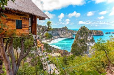 Rumah Pohon Tree House, Nusa Penida