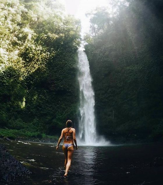 Best waterfall in Bali - Nungnung waterfall