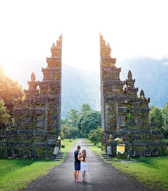 Top Instagram Spot at Handara Gate, Bali