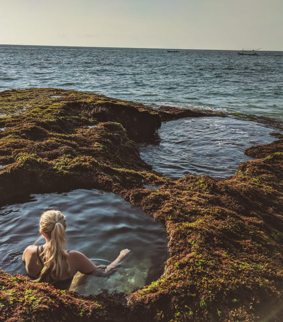 Pantai Tegal Wangi Beach in Bali, Indonesia