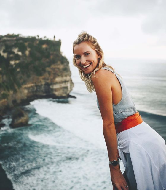 Views of Uluwatu Temple in Bali