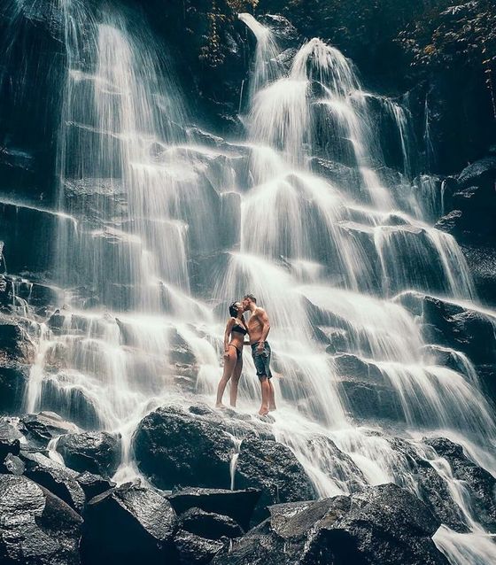 Kanto Lampo waterfall in Bali Indonesia