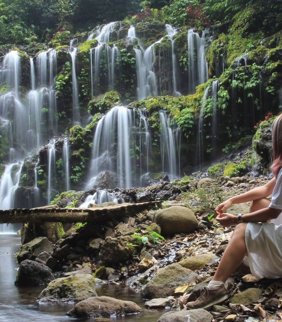 Banyu Wana Amertha Waterfall, Indonesia