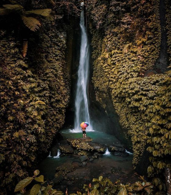 Leke Leke Waterfall in Bali