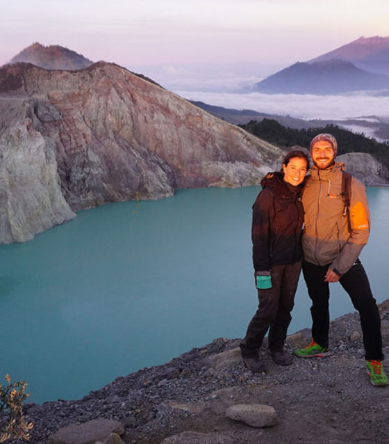 Sunrise at Mount Ijen, Bali