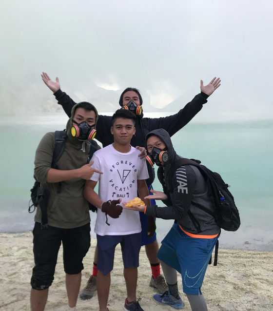 Instagram photo at Mount Ijen, Bali