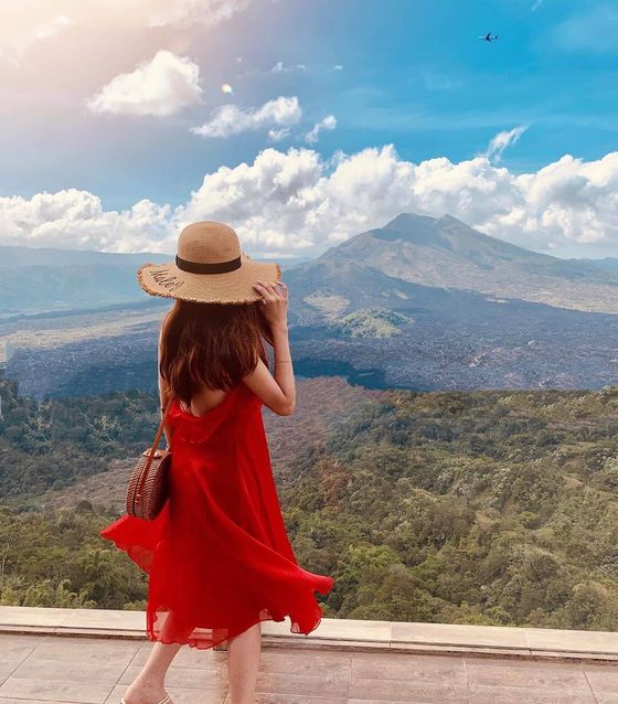 Great views of Mount Batur, Bali