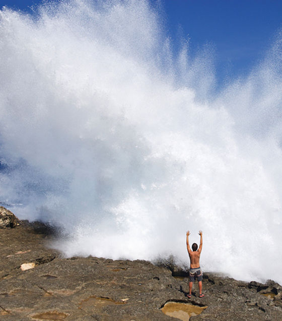 Best water splash in Nusa Lembongan