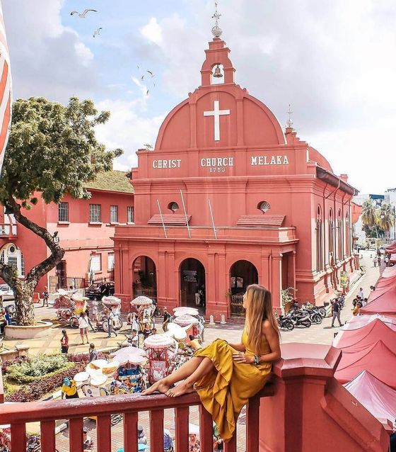 Christ Church, Malacca Instagram Tour