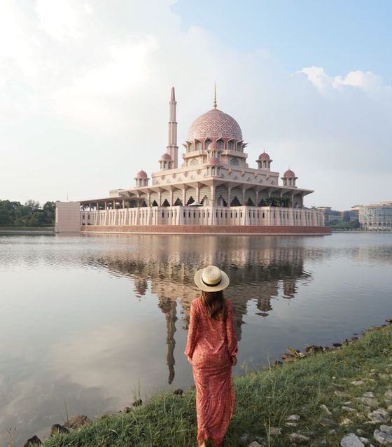 Pink Mosque Malacca