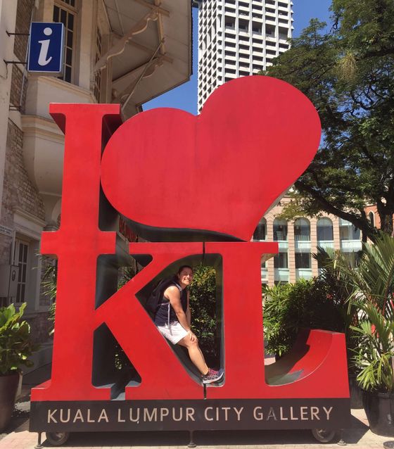 I love KL sign, Malaysia