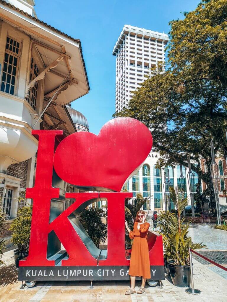 I Love KL Statue