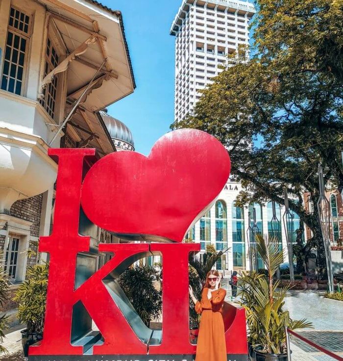 I Love KL Statue