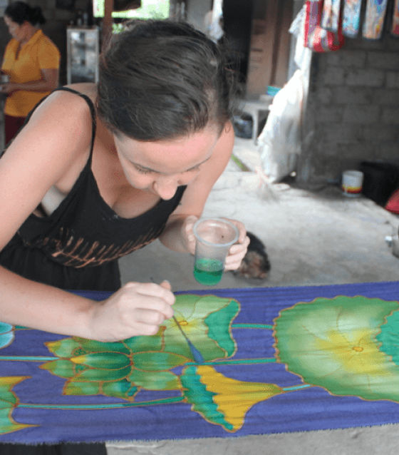 Batik Painting class, Kuala Lumpur