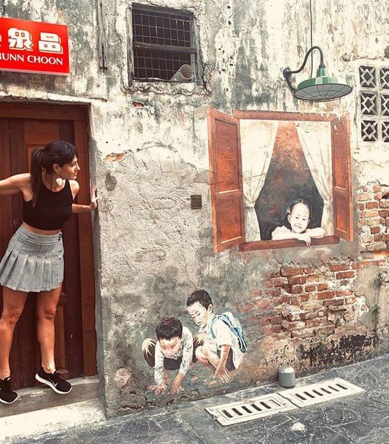 Chinatown Street art Kuala Lumpur