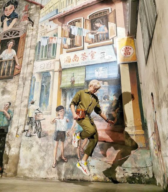 Street art Kuala Lumpur