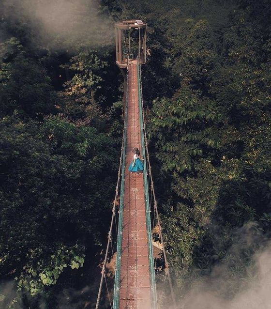 Hanging bridge Kuala Lumpur