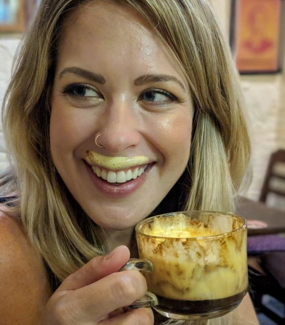 Egg coffee in Vietnam