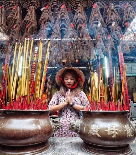 Pagoda in Saigon